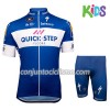 Conjunto Maillot + Culotte Corto 2018 Quick Step Floors Niños N001